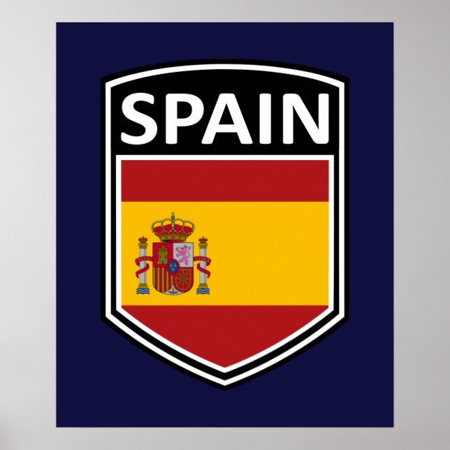 national - Spanien Poster (Vorne)