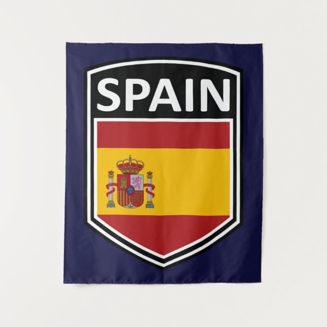 national - Spanien Wandteppich (Vorderseite)