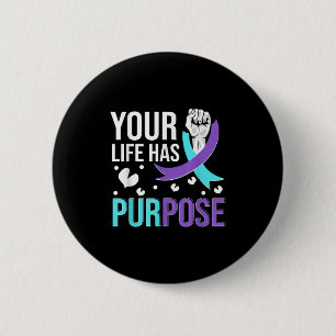 National Suicide Prevention Awareness Month Warrio Button