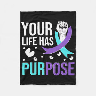 National Suicide Prevention Awareness Month Warrio Fleecedecke