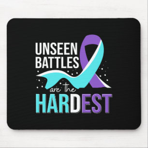 National Suicide Prevention Awareness Month Warrio Mousepad