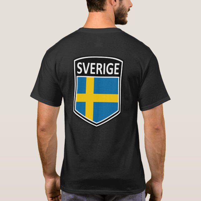 national - Sverige T-Shirt (Rückseite)