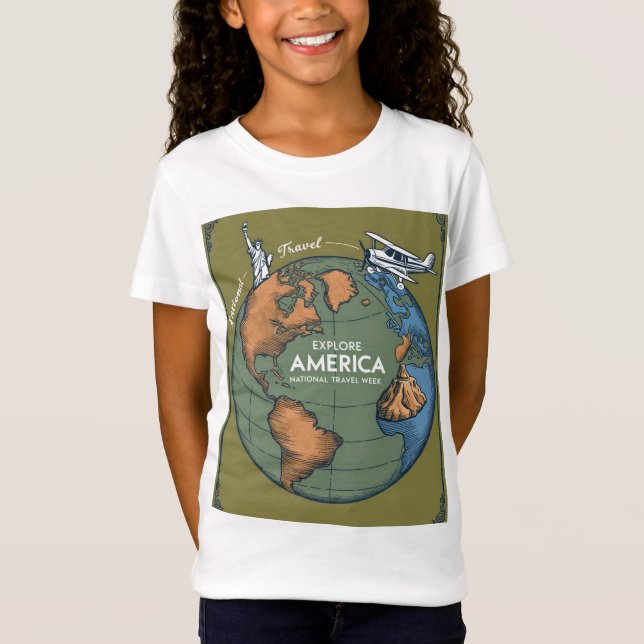 National Travel and Tourism Week, National Travel T-Shirt (Vorderseite)