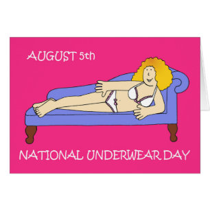 National Underwear Day  August 5th