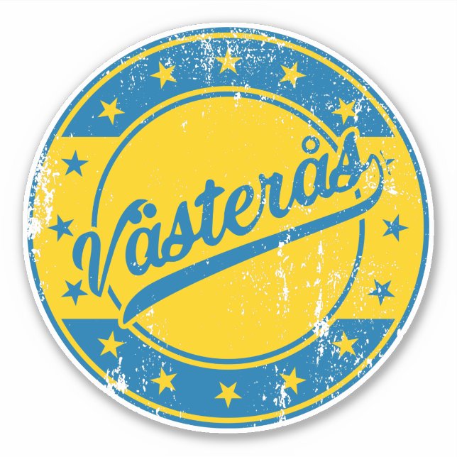 National - Västerås Sverige | Schweden Sticker (Vorderseite)