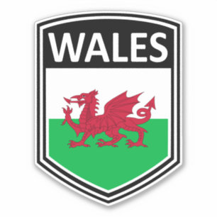 National - Wales Aufkleber