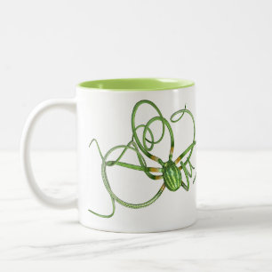 National Watermelon Day Octopus Zweifarbige Tasse
