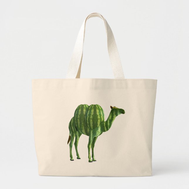 National Watermelone Day Dromedary Jumbo Stoffbeutel (Vorne)