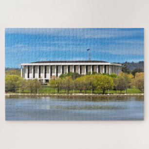 Nationalbibliothek, Canberra, Australien, am Lake Puzzle