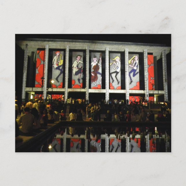 Nationalbibliothek - Canberra Postkarte (Vorderseite)