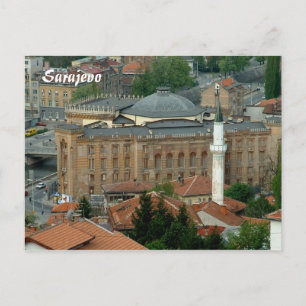 Nationalbibliothek Postkarte