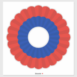 Nationalcockade der Staaten Aufkleber