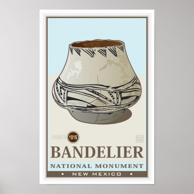 Nationaldenkmal Bandelier 3 Poster (Vorne)