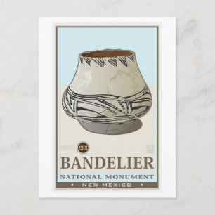 Nationaldenkmal Bandelier 3 Postkarte