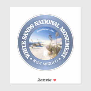Nationaldenkmal der weißen Sands Aufkleber