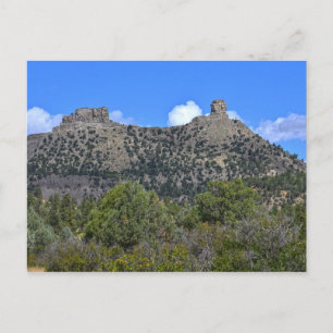 Nationaldenkmal des Chimney Rock, Colorado Postkarte