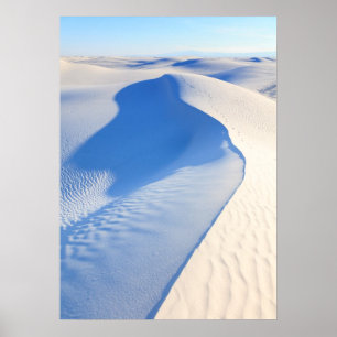 Nationaldenkmal für Weißsand Poster