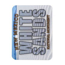 Nationaldenkmal-Magnet für Weißsand