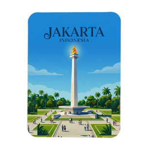 Nationaldenkmal (Monas) Indonesien Magnet