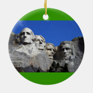 Nationaldenkmal Mount Rushmore Keramik Ornament