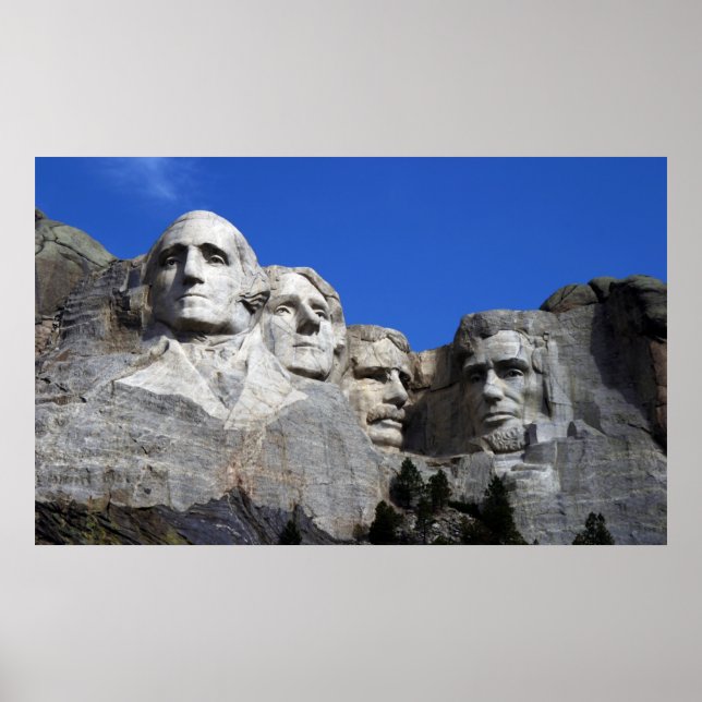 Nationaldenkmal Mount Rushmore Poster (Vorne)