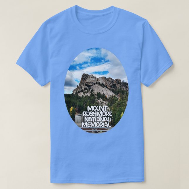 Nationaldenkmal Mount Rushmore T-Shirt (Design vorne)