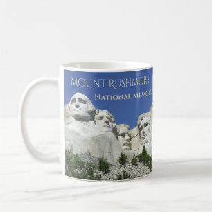 Nationaldenkmal Mount Rushmore, zwei Jahreszeiten Kaffeetasse