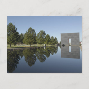 Nationaldenkmal Oklahoma City, Reflektionsbecken Postkarte