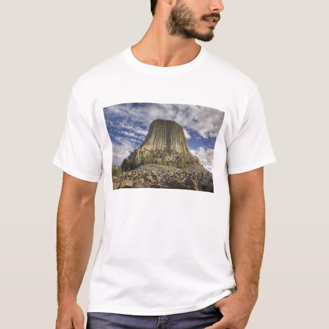 Nationaldenkmal von Devils Tower T-Shirt (Vorderseite)