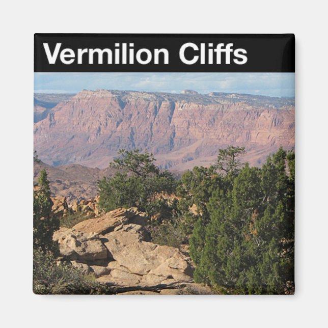 Nationaldenkmal von Vermilion Cliffs Magnet (Vorne)