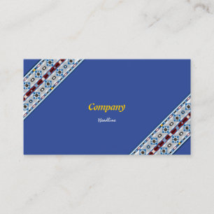 Nationale amerikanische Sioux Business Card Visitenkarte