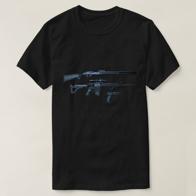 Nationale Anti-NRA-Rifle-Vereinigung T-Shirt (Design vorne)