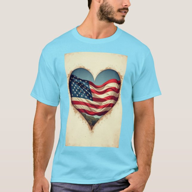 Nationale Aufteilung der USA T-Shirt (Vorderseite)