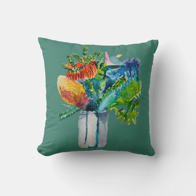 Nationale australische Blume Kissen (Vorderseite)