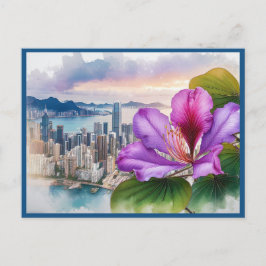 Nationale Blume Bauhinia (Hongkong) | Postkarte