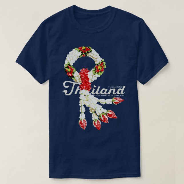 Nationale Blume Thailands T-Shirt (Design vorne)
