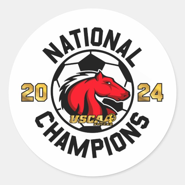 Nationale Champions 2024 - Aufkleber (Vorderseite)