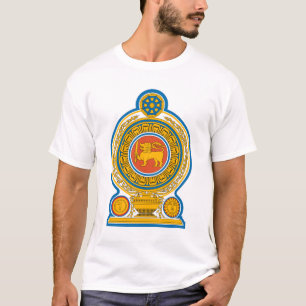 Nationale Emblem-T - Shirt in Sri Lanka
