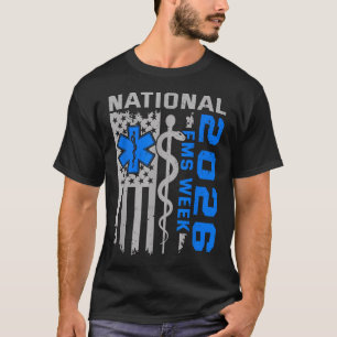 Nationale EMS-Woche 2026 Notfallmedizin T-Shirt