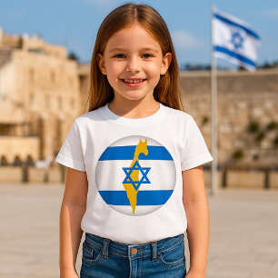 Nationale Farben Israels T-Shirt