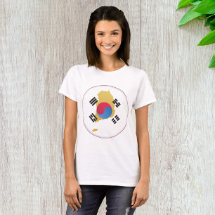 Nationale Farben Südkoreas T-Shirt