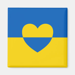 Nationale Flagge У р а ї н / Ukraine HD к Magnet