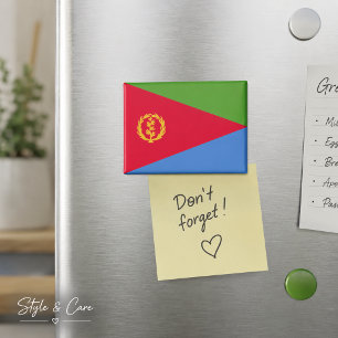 Nationale Flagge des Eritrea-Rectangle-Magneten Magnet
