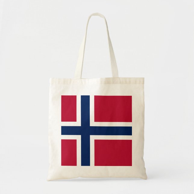 NATIONALE FLAGGE DES NORWEGISCHEN TOTE-BAG TRAGETASCHE (Vorne)