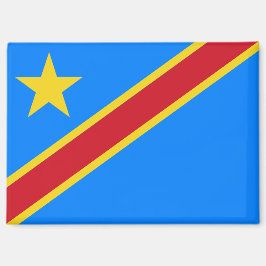 Nationale Flagge des Rektangle-Magneten der DRC Magnet
