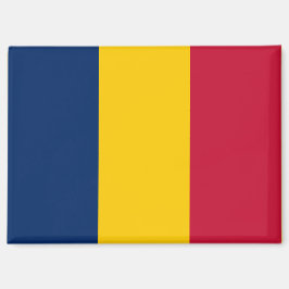 Nationale Flagge des Tschad-Rektangle-Magnet Magnet