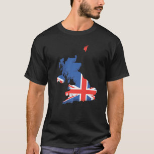 Nationale Flagge für Andenken an Frauen in Großbri T-Shirt