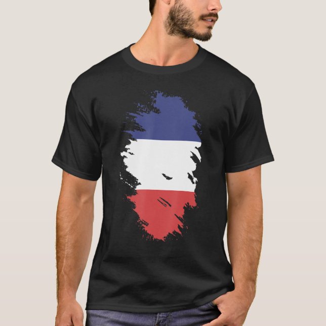 Nationale Flagge für Andenken an Männer T-Shirt (Vorderseite)