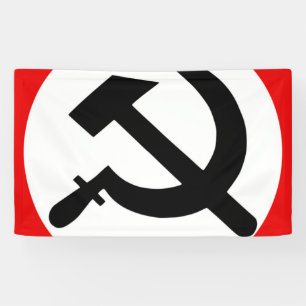 Nationale Flagge für das bolschewistische Party Banner