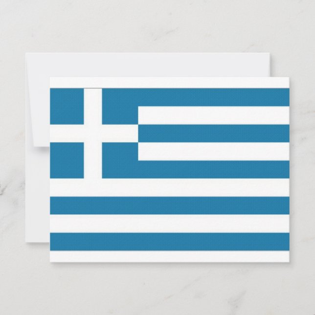 Nationale Flagge Griechenlands (Vorderseite)